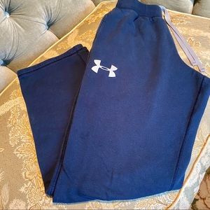 Under Armour Boys Navy Loose Fit Sweatpants SZ S